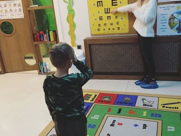 5-6 Yaş Sınıfı Göz Testi Etkinliğimiz