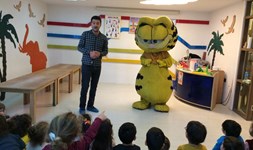 Garfield etkinliğimiz