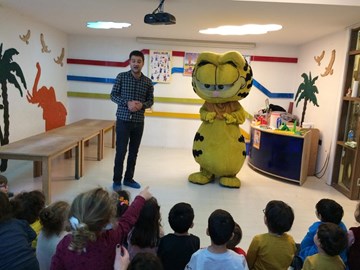 Garfield etkinliğimiz
